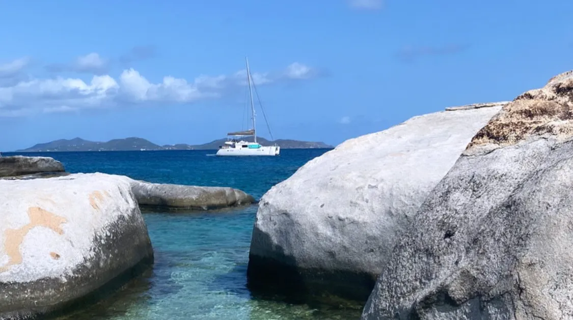 Great Adventure at anchor