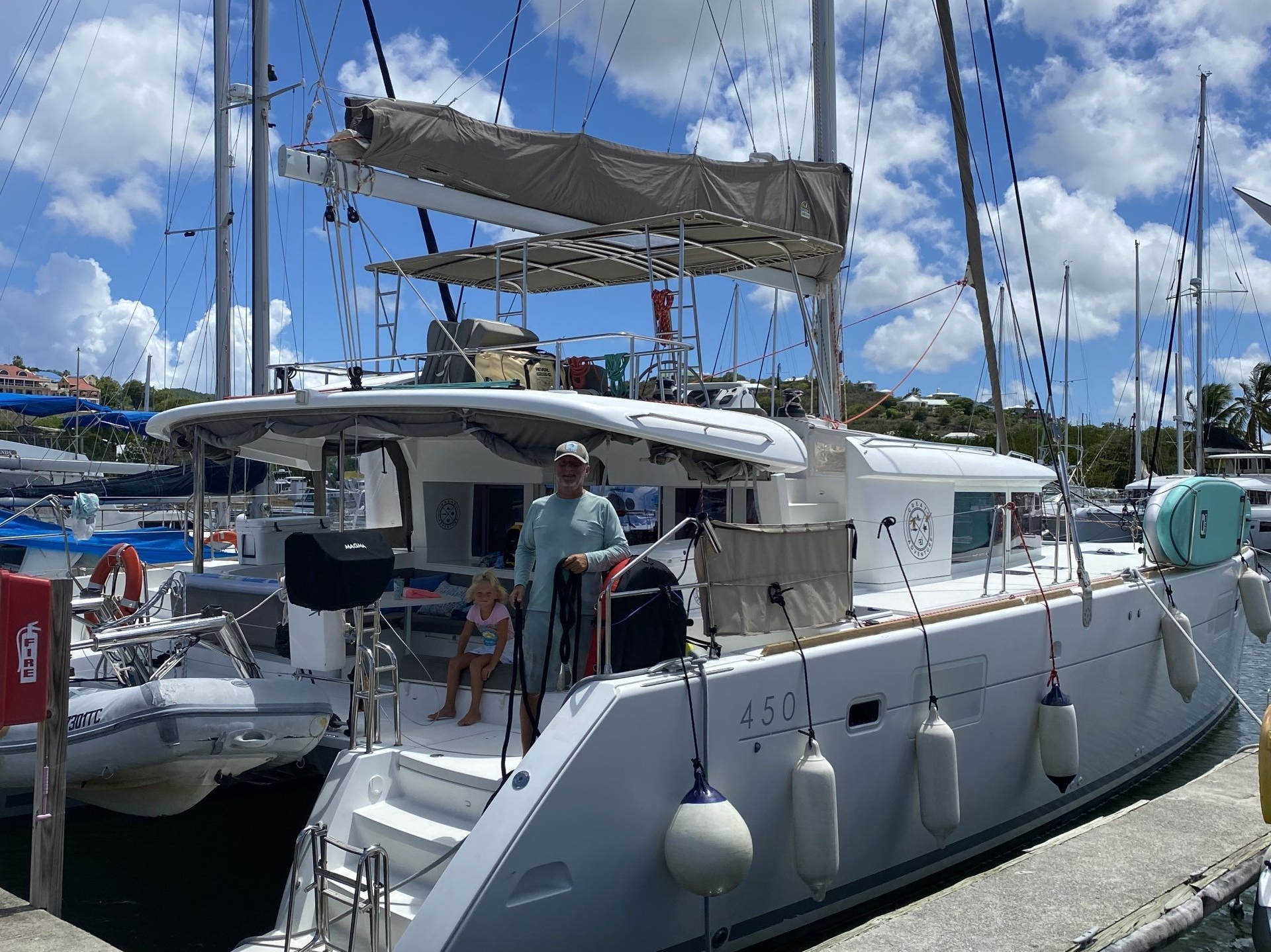 Great Adventure from the dock